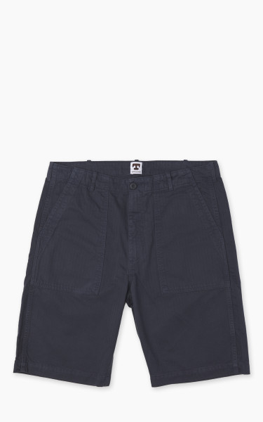 Tellason Fatigue Shorts Herringbone Twill Dark Navy