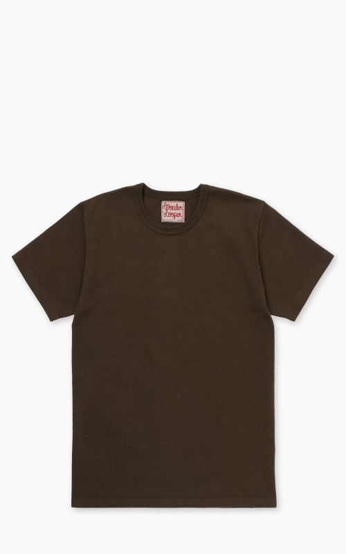 Wonder Looper Double Heavyweight Crewneck T-Shirt Khaki