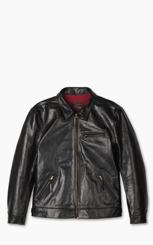 The Flat Head FN-LJ-HS001 Horsehide Single Rider Jacket Black | Cultizm