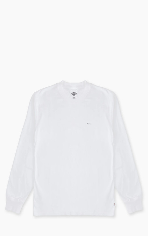 Dickies Clancy Heavyweight Long-Sleeve T-Shirt White