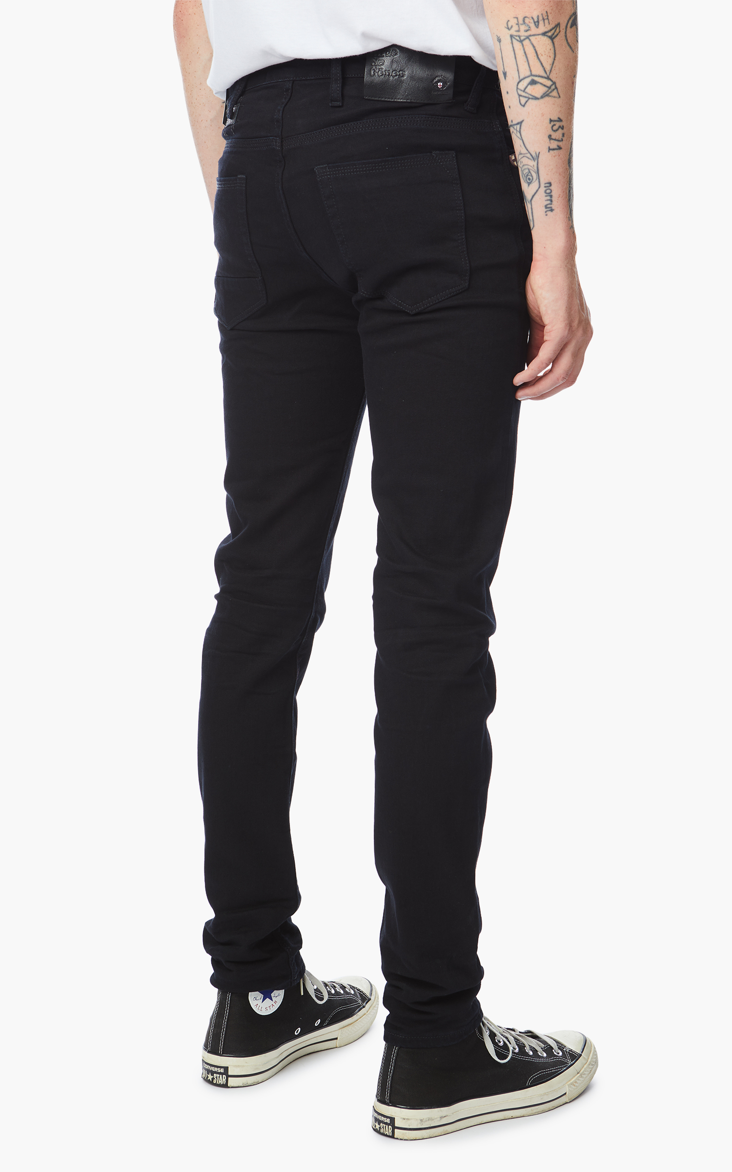 Blue de Gênes Repi 3325 Black Jeans | Cultizm