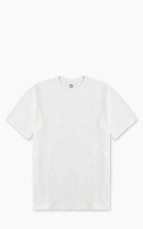 Denime Lot 271 Crew Neck Plain T-Shirt Off White