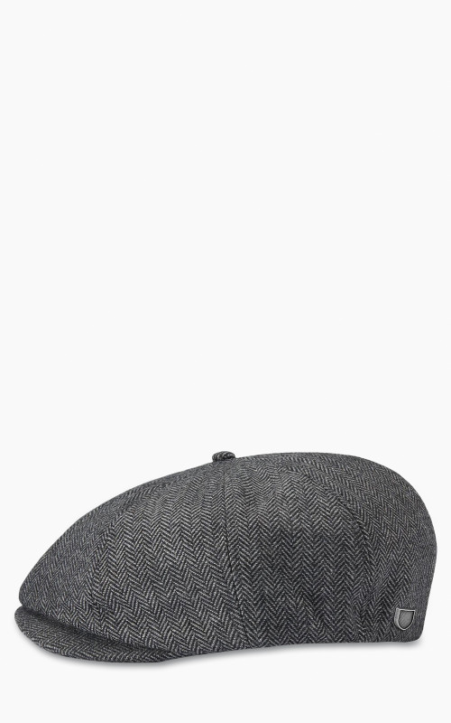 Brixton Brood Snap Cap Grey/Black