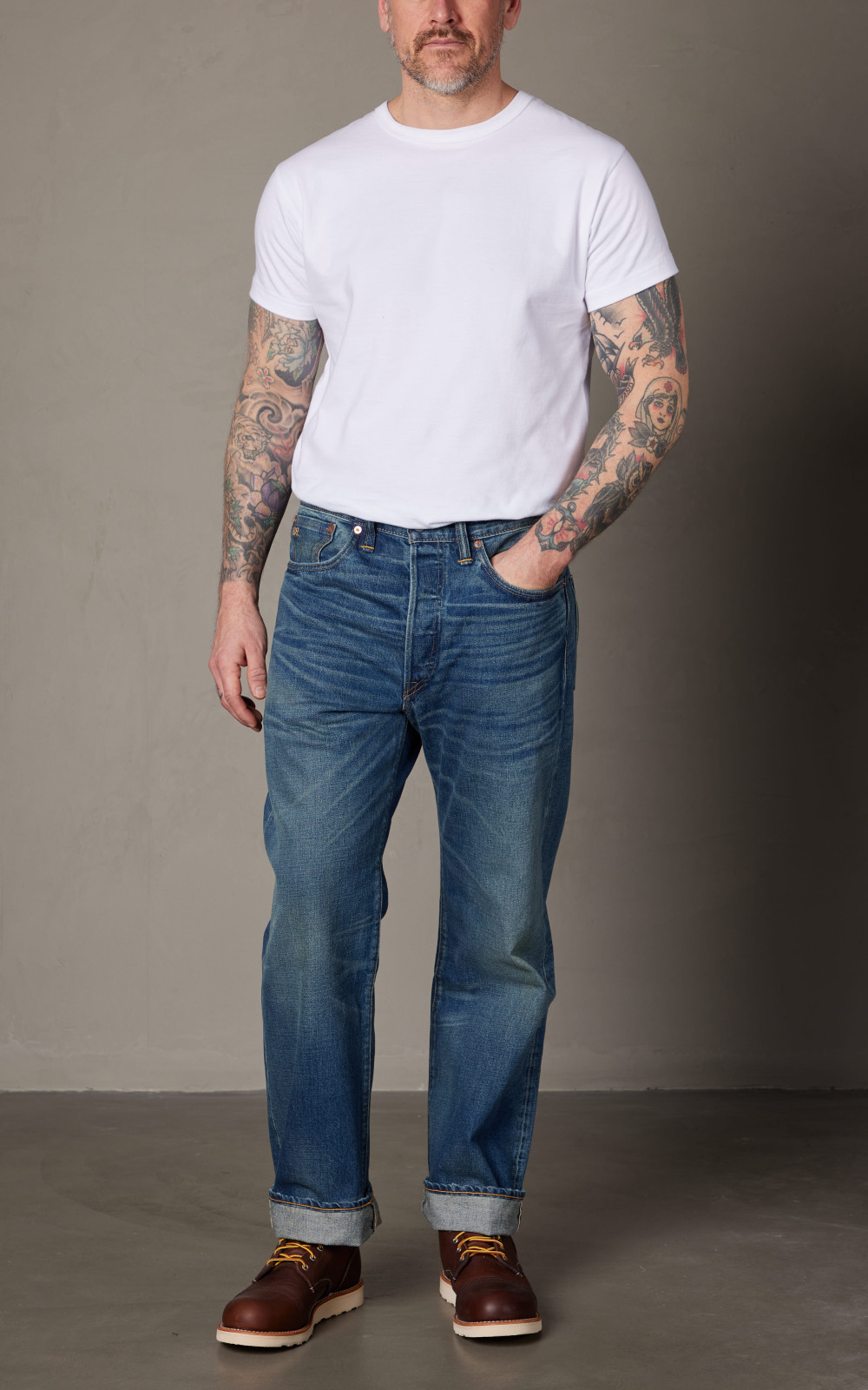 RRL Vintage 5-Pocket Fit Jean Grandfalls Wash | Cultizm