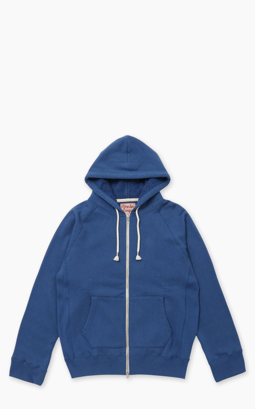 Wonder Looper Zip Hoodie Super Looper French Terry Varsity Blue