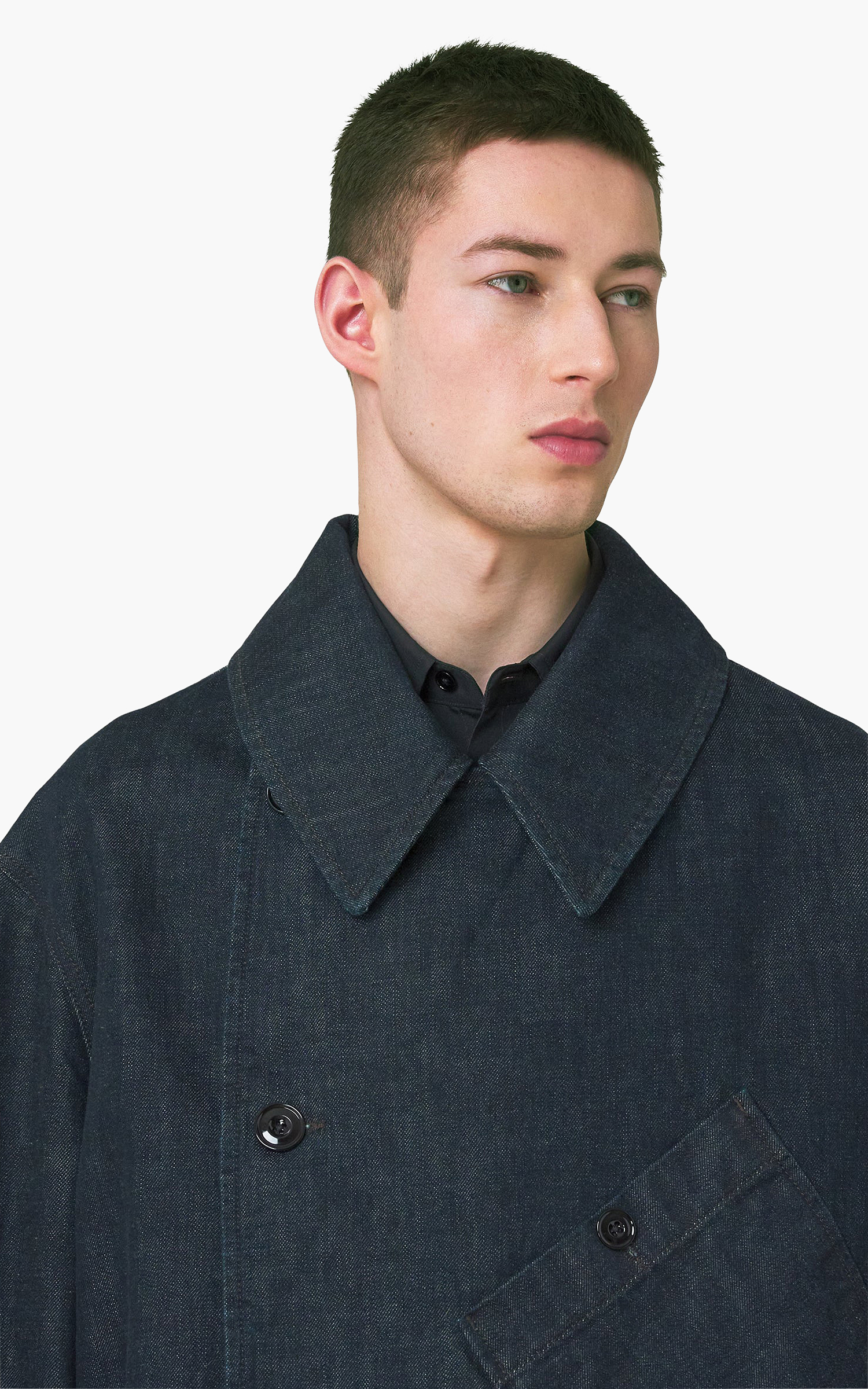 Lemaire Dispatch Jacket Indigo Denim | Cultizm