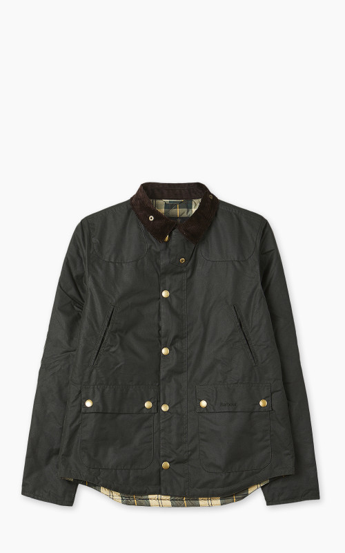 Barbour Reelin Wax Jacket Sage