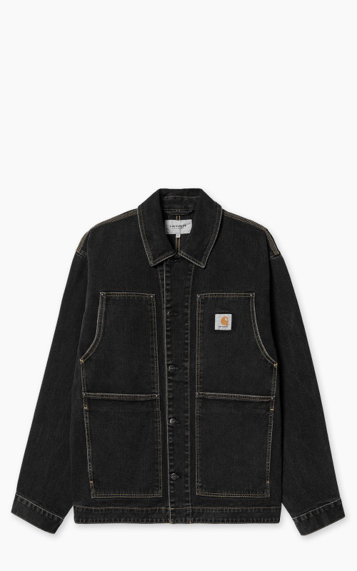 Carhartt WIP OG Double Front Jacket Maitland Denim Black Stone Washed