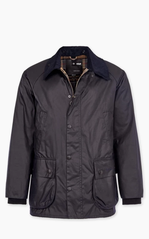 Barbour Bedale Wax Jacket Navy