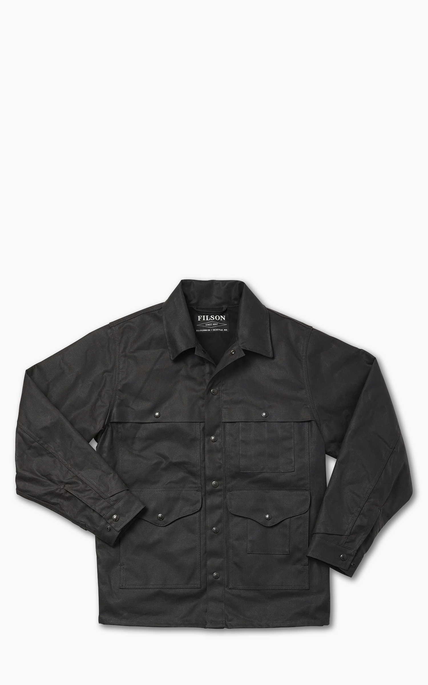 Filson Lined Tin Cruiser Jacket Cinder