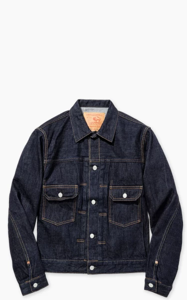 Pherrow’s 407J-SW Type 2 Denim Jacket Indigo