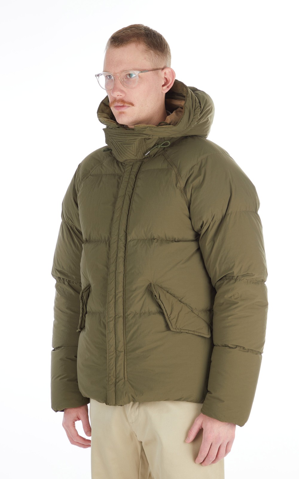 Ten C Artic Down Parka Olive | Cultizm