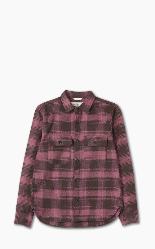 Rogue Territory Field Shirt Raspberry Plaid