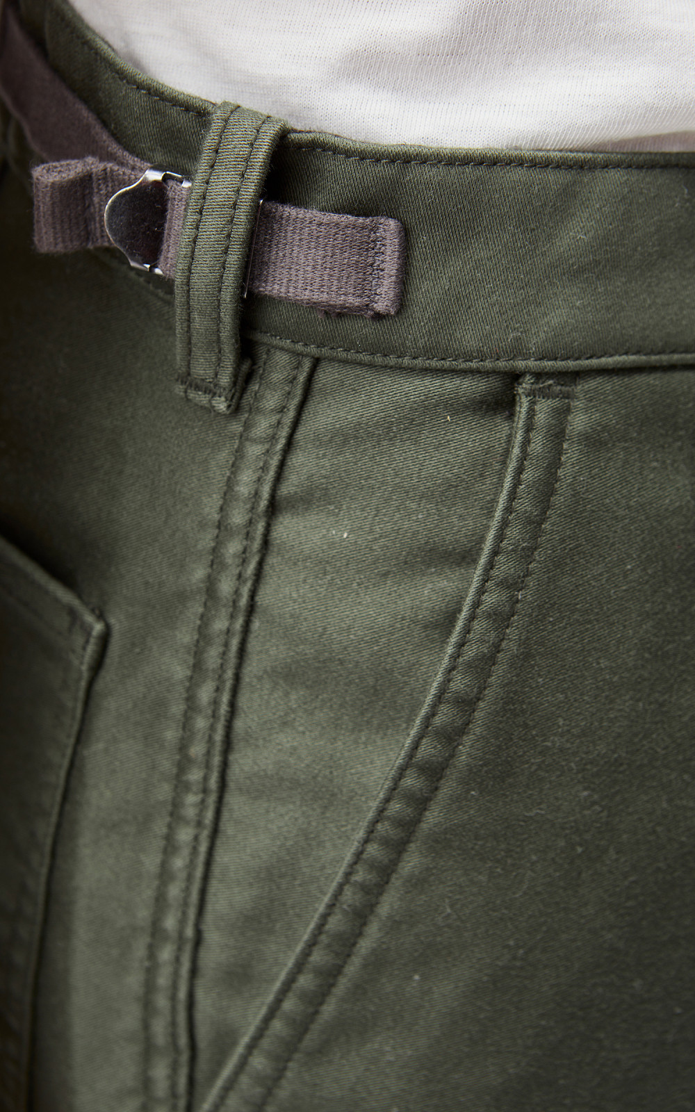 Nanamica Moleskin Dock Pants Olive | Cultizm