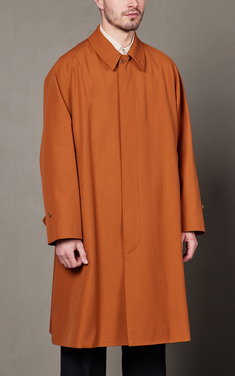 Kaptain Sunshine Walker Coat Dull Orange | Cultizm