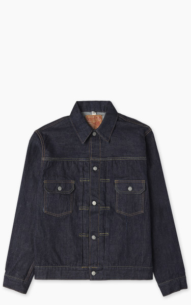 Sugar Cane SC11953 Type-2 Denim Jacket 1953 Model One Wash Indigo