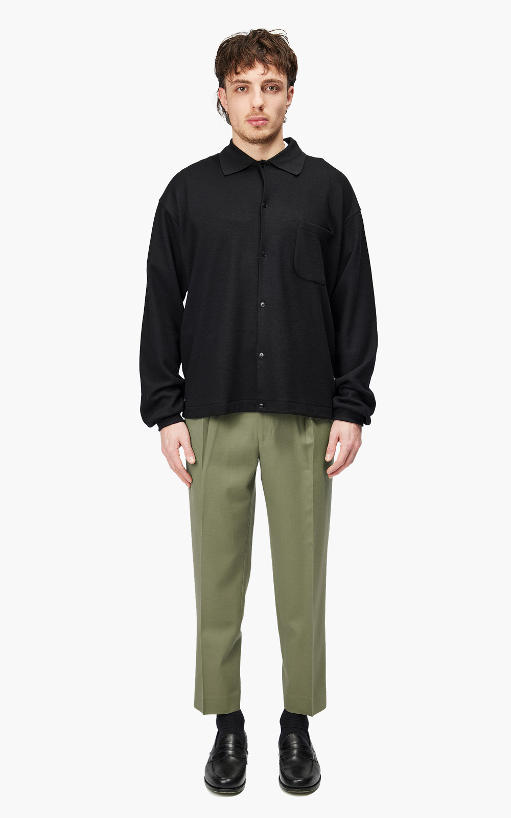 Markaware Pegtop Trousers Khaki | Cultizm