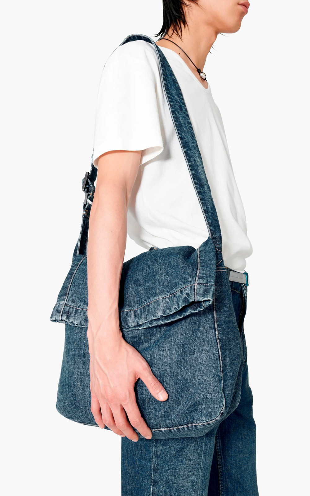 Our Legacy Sling Bag Mid Blue Denim | Cultizm