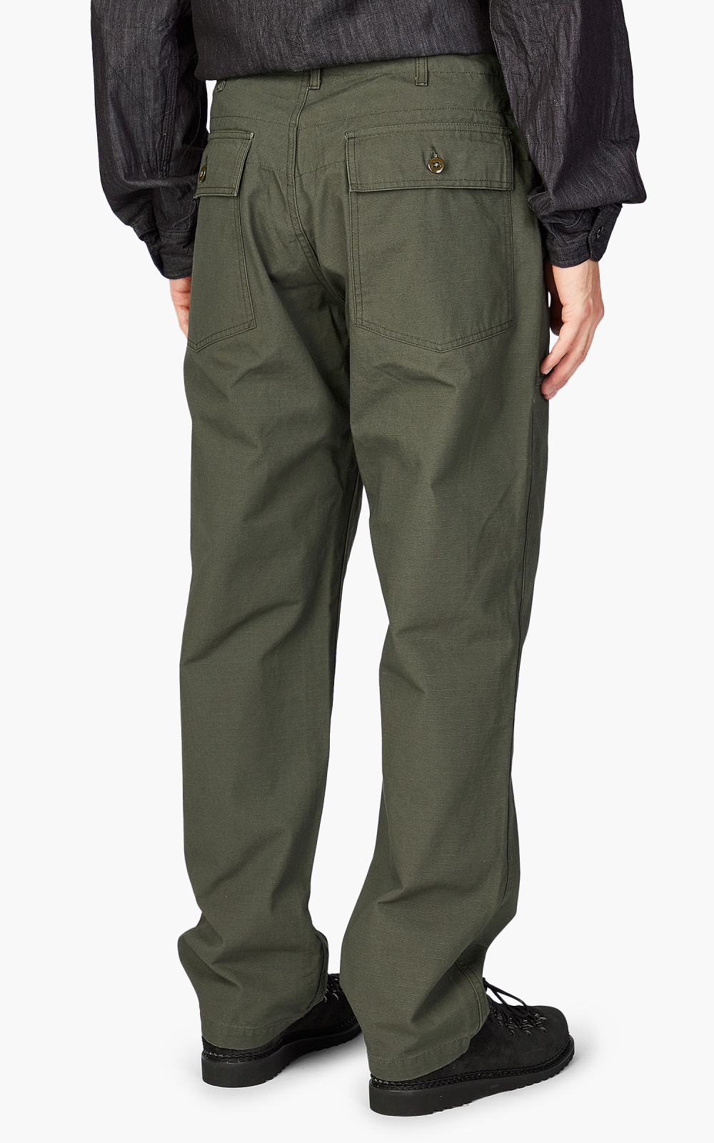 Engineered Garments Fatigue Pant Heavyweight Cotton Ripstop Olive | Cultizm