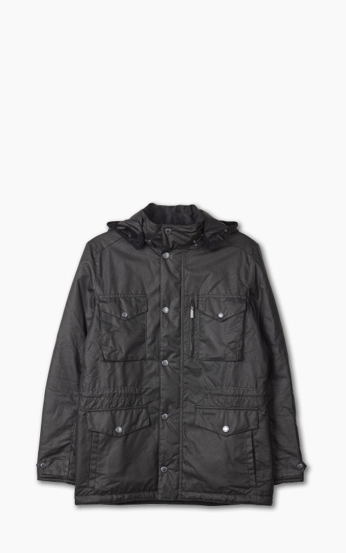 Barbour Winter Sapper Wax Jacket Black