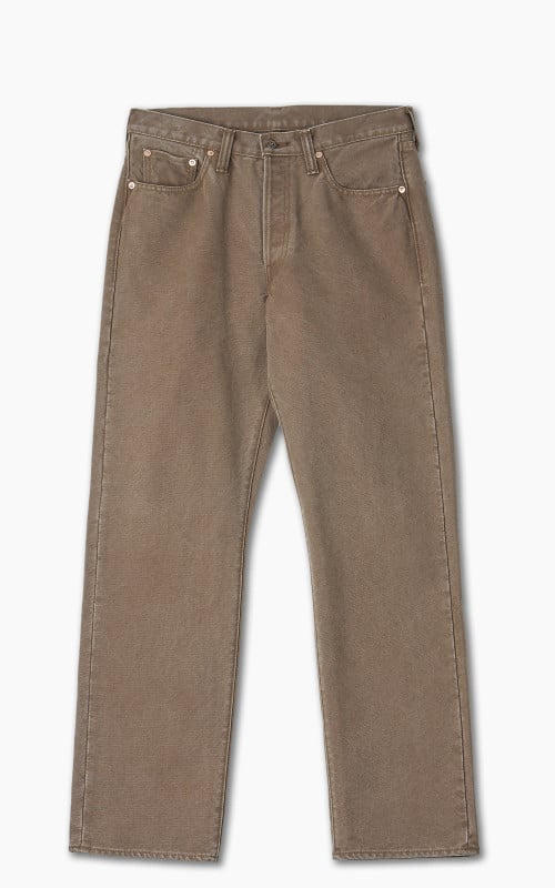 Fullcount 1133 Straight Pants Paraffin Canvas Brown 16oz