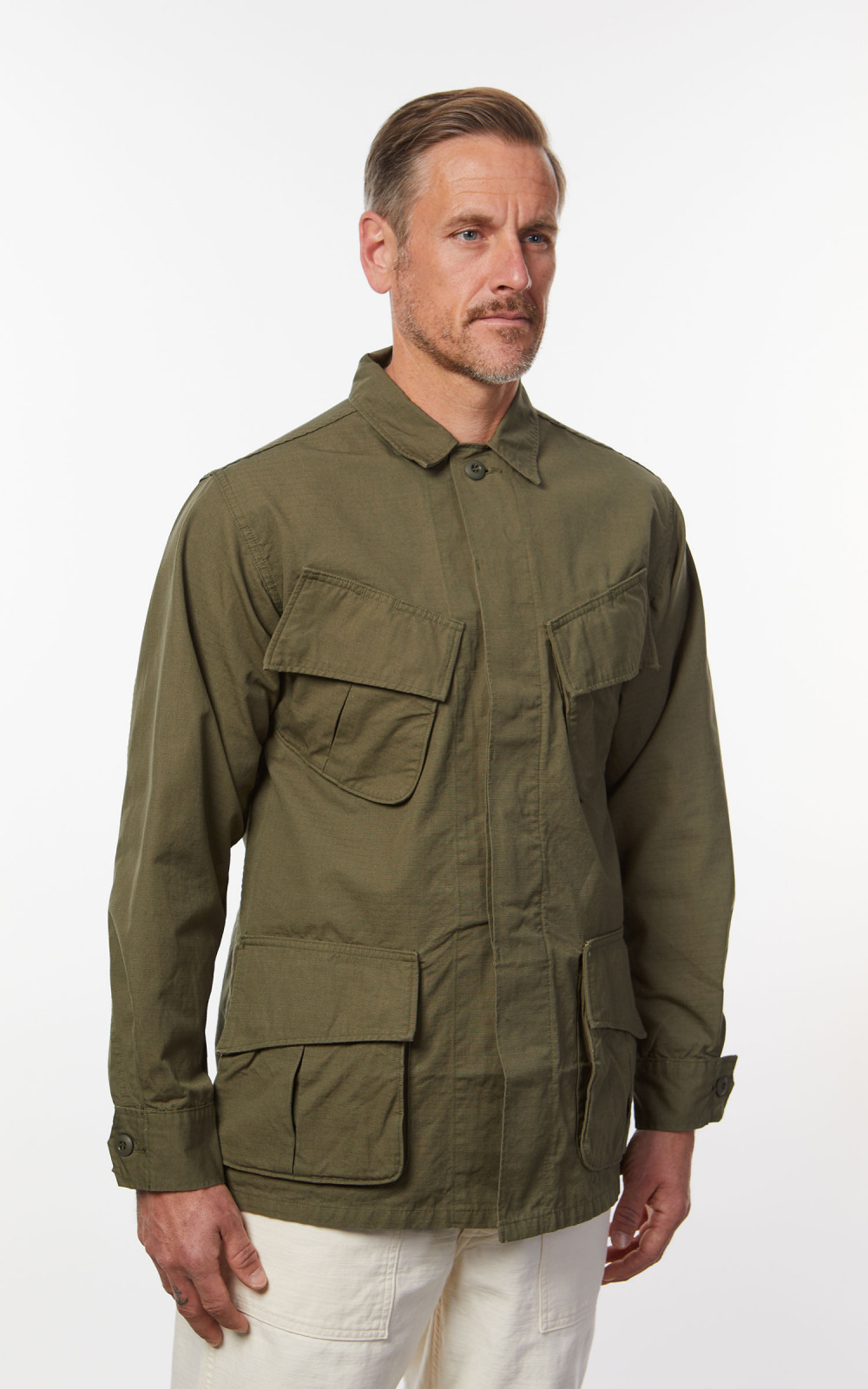 OrSlow US Army Tropical Jacket Original Ripstop Army | Cultizm