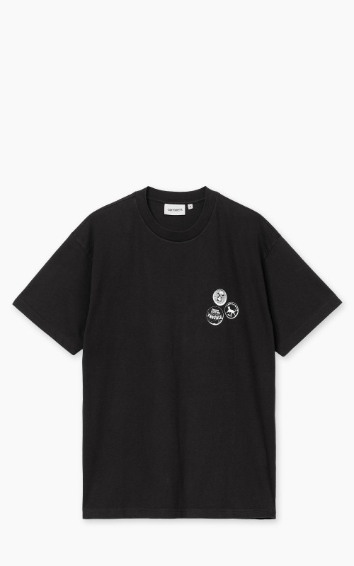 Carhartt WIP S/S Pins T-Shirt Black/White