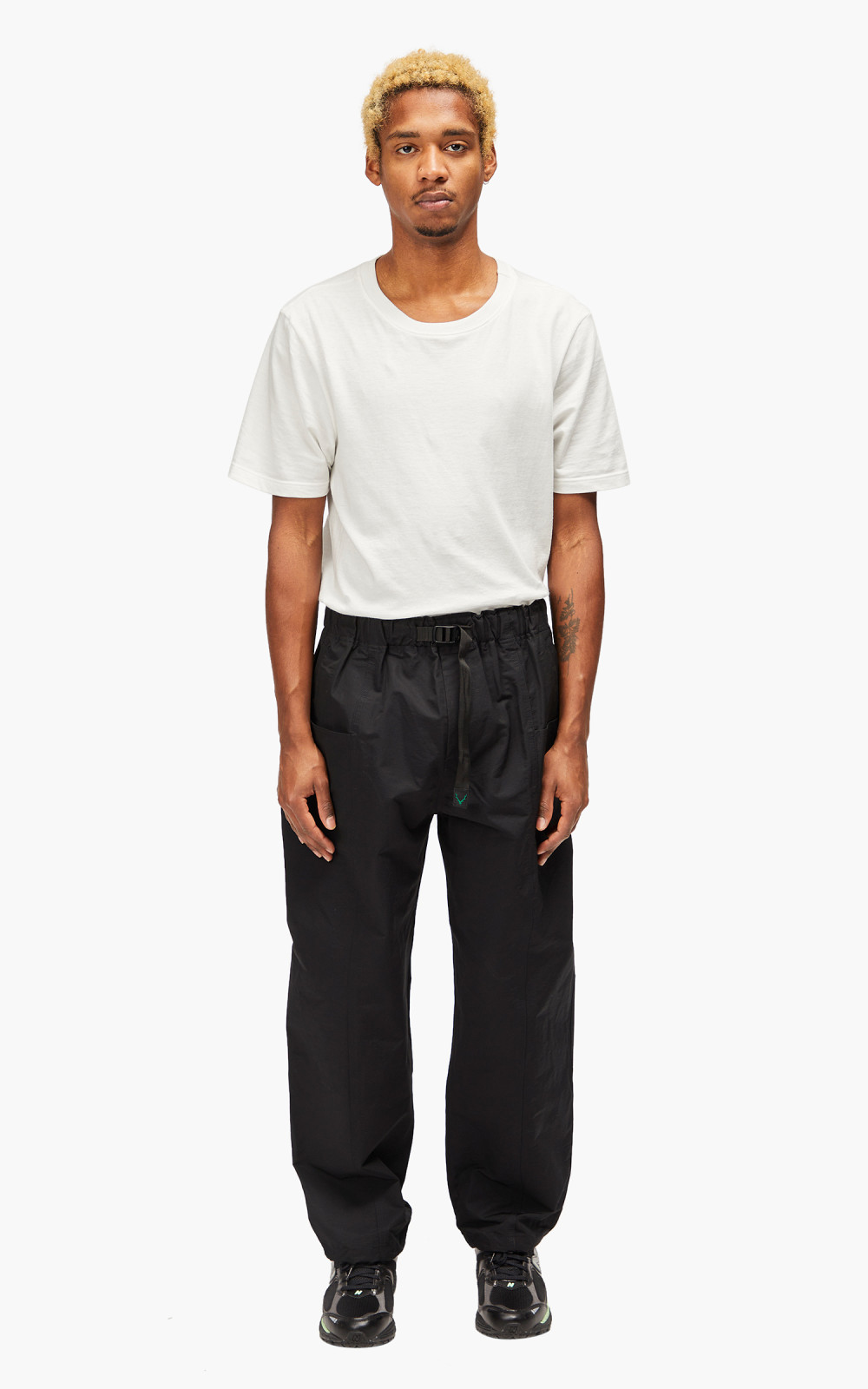 South2 West8 Belted C.S. Pant C/N Grosgrain B-Black | Cultizm