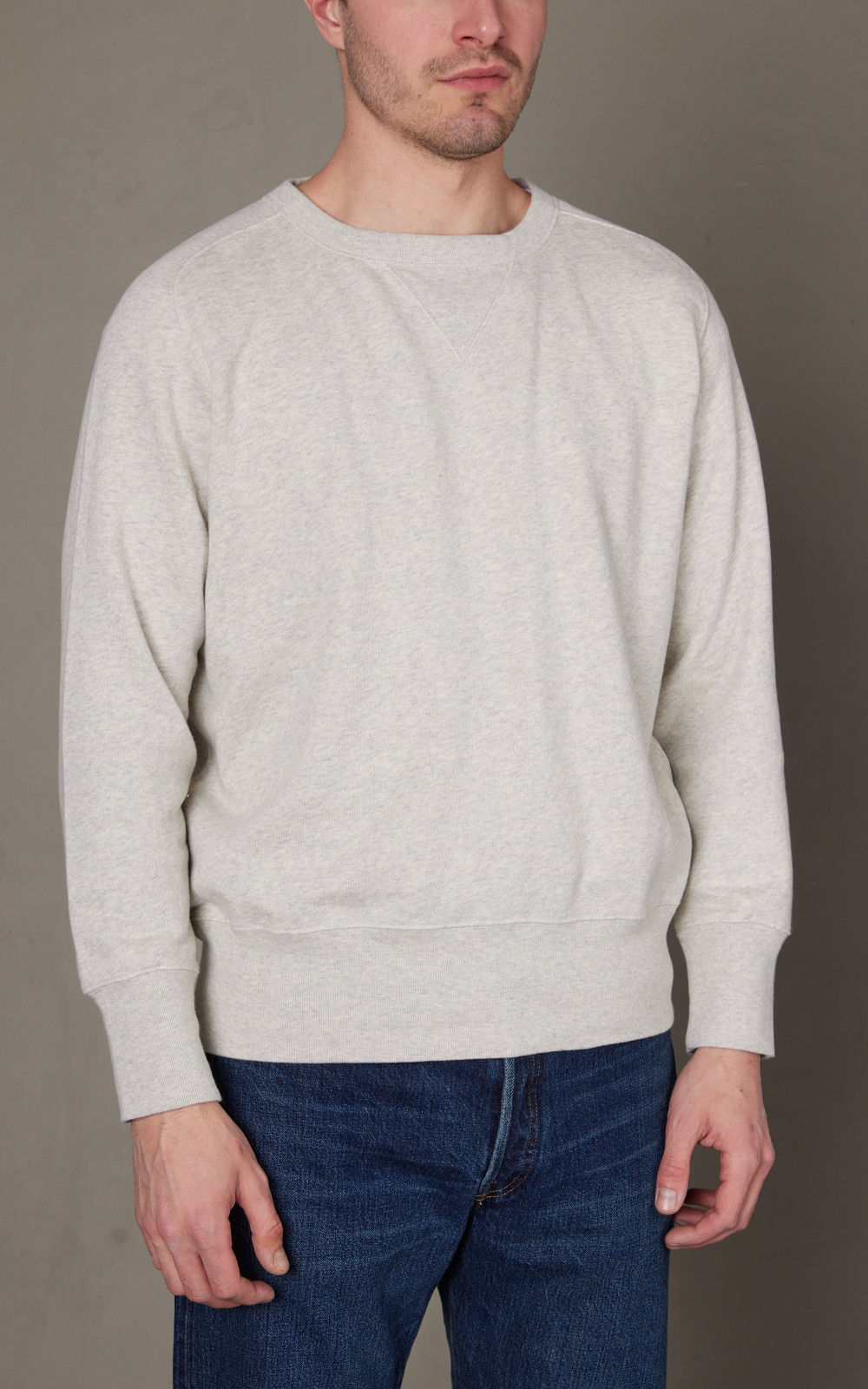 Levi s Vintage Clothing Bay Meadows Sweatshirt Oatmeal Cultizm