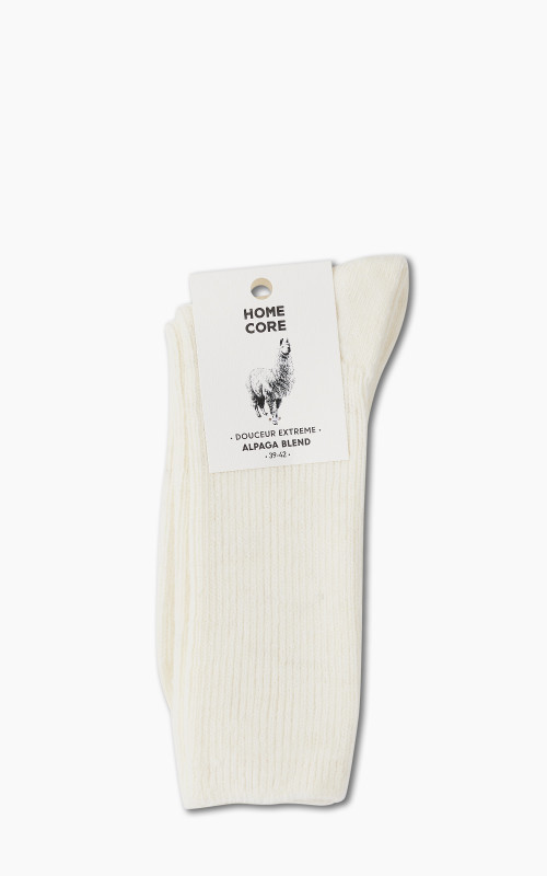 Homecore Alpaca Blend Socks Earth Wheat