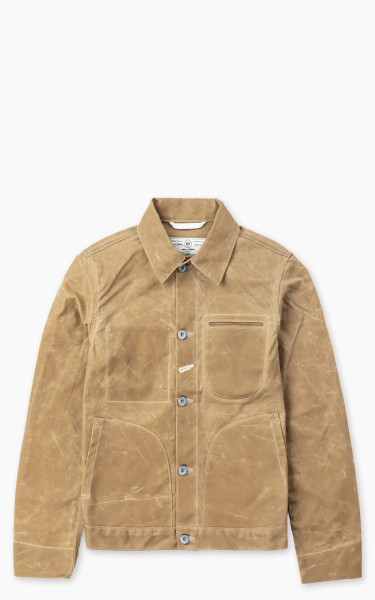 Rogue Territory Supply Jacket Waxed Canvas Ridgeline Tan