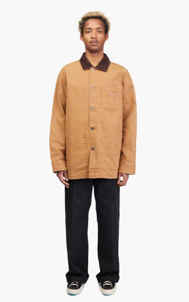 Dickies Duck Canvas Chore Coat Brown | Cultizm