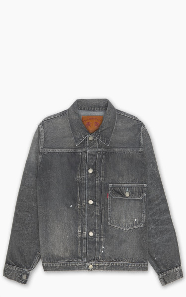 Fullcount 2107BKHW Type 1 Selvedge Denim Jacket Dartford Black