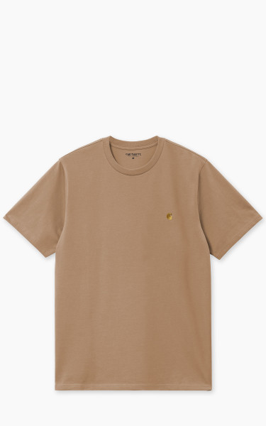 Carhartt WIP S/S Chase T-Shirt Peanut/Gold