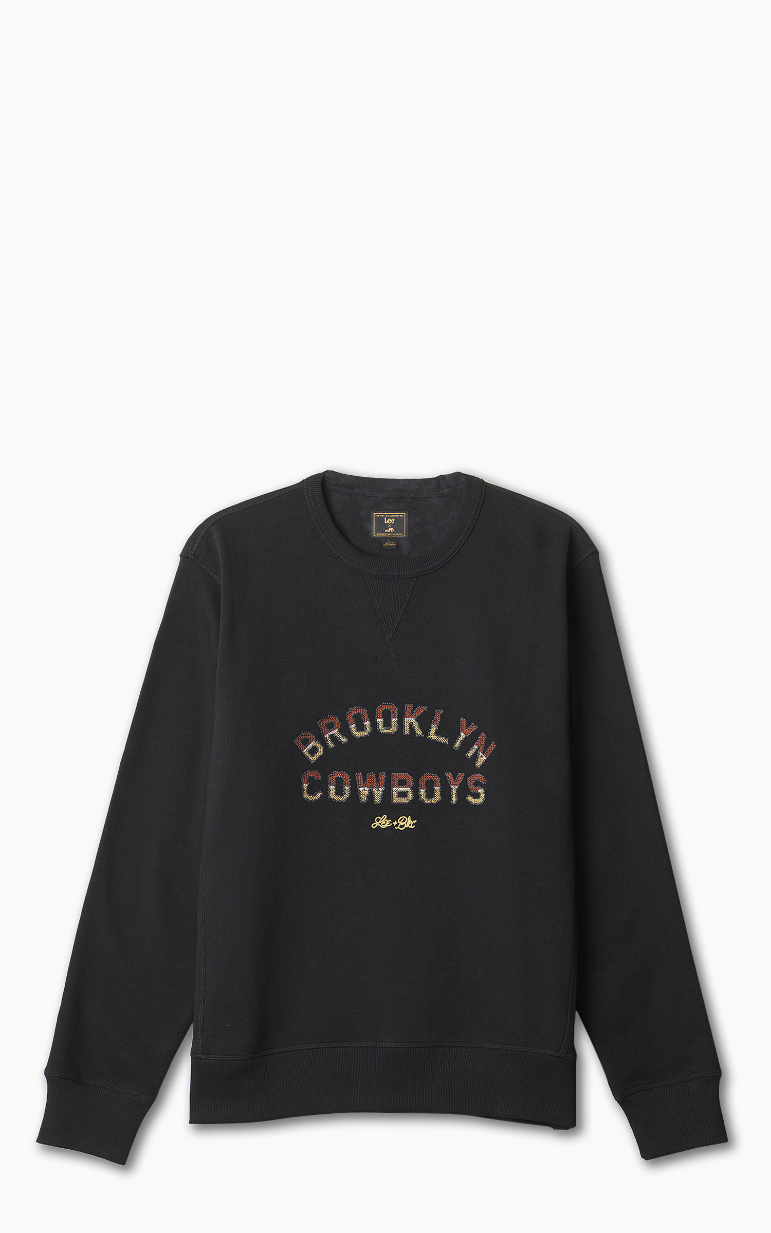 Lee® x The Brooklyn Circus® Cowboys Graphic Sweatshirt in Black