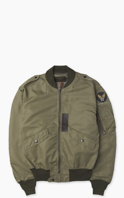 Houston L-2 Flight Jacket Olive Drab