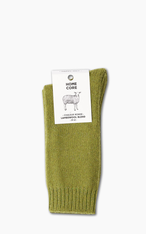 Homecore Wool Socks Basics Green