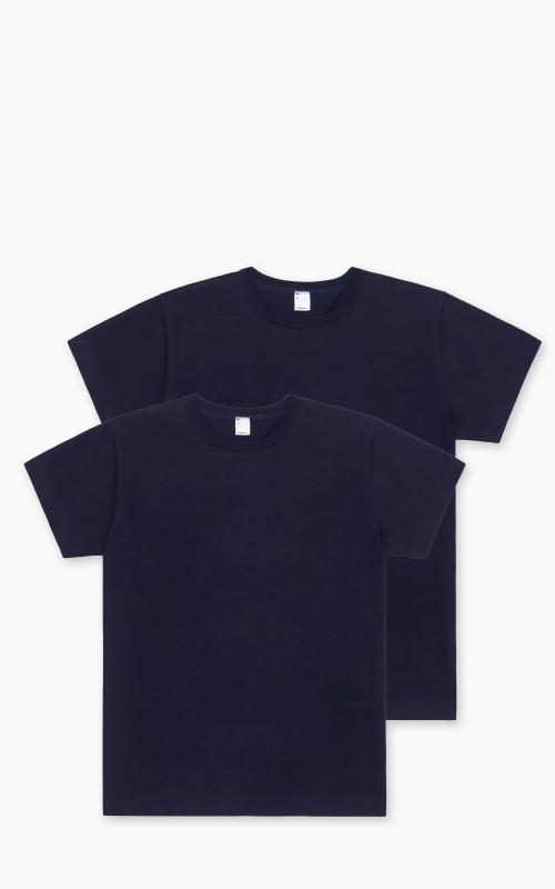 3sixteen Heavyweight T-Shirt 2 Pack Indigo