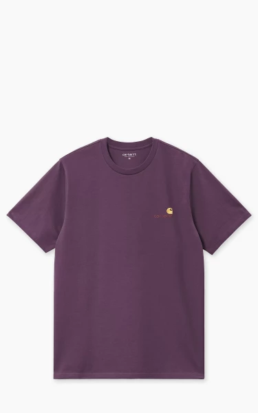 Carhartt WIP S/S American Script T-Shirt Huckleberry