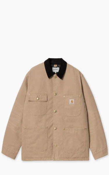 Carhartt WIP OG Chore Coat Aged Canvas Peanut/Black