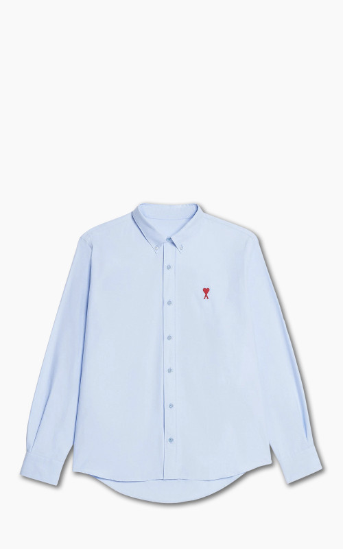 AMI Paris Ami De Coeur Shirt Sky Blue