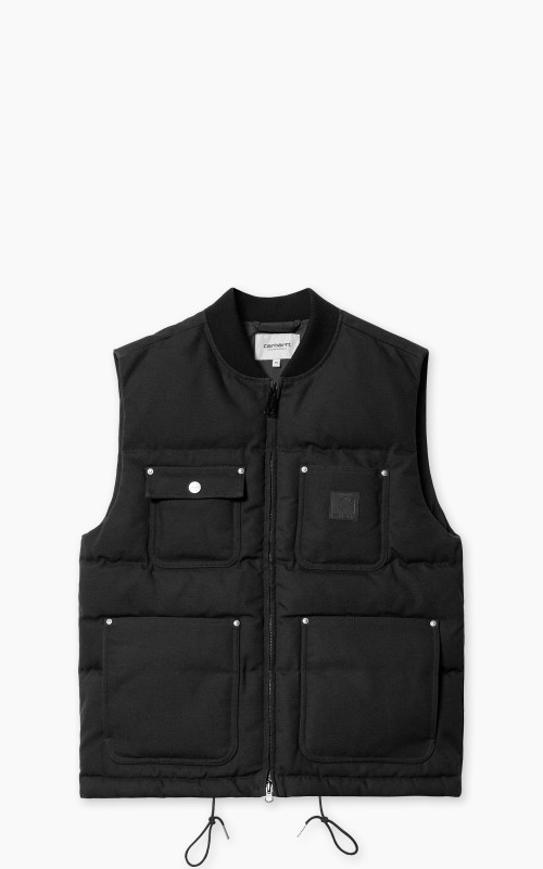 Carhartt WIP Rayley Vest Dearborn Canvas Black