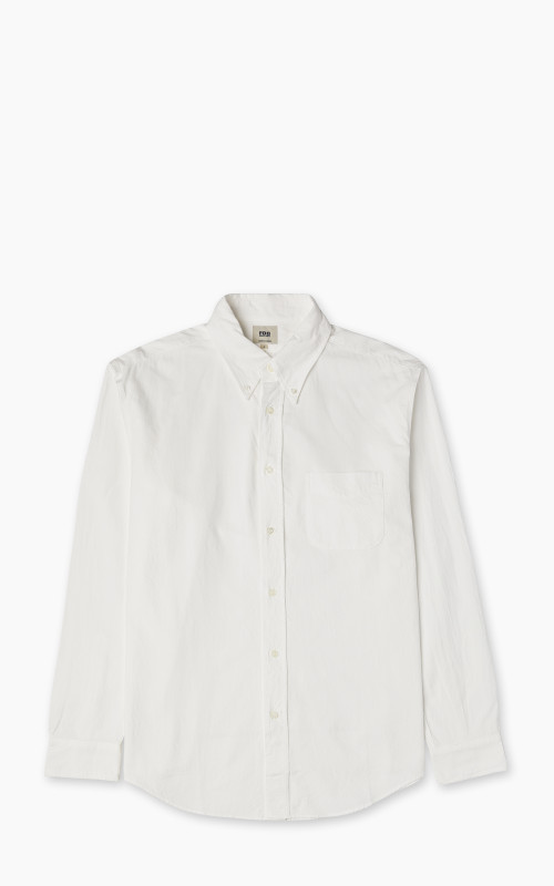 FOB Factory F3502 Royal Oxford Button Down Shirt White