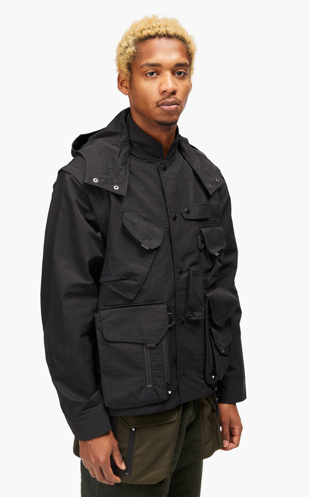 South2 West8 Tenkara Trout Parka C/N Grosgrain B-Black | Cultizm