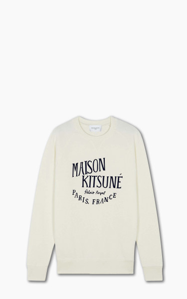 Maison Kitsuné Palais Royal Classic Sweatshirt Ecru | Cultizm