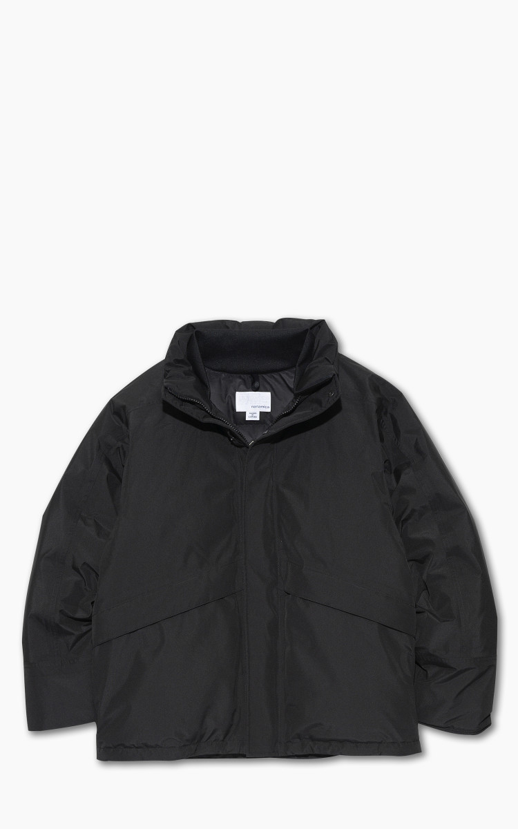 Nanamica GORE-TEX Short Down Jacket Black | Cultizm