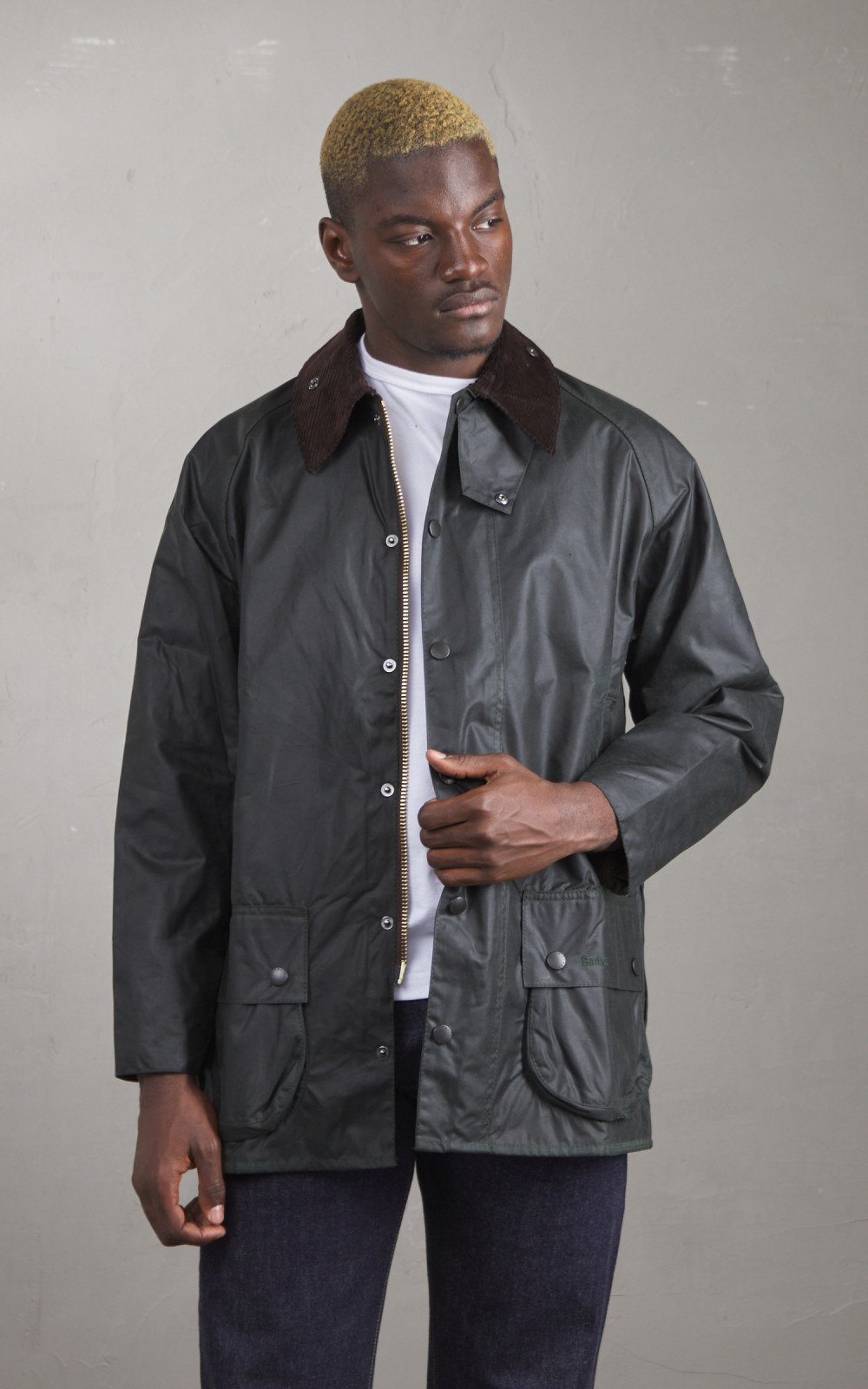 Barbour Beaufort Wax Jacket Sage Cultizm