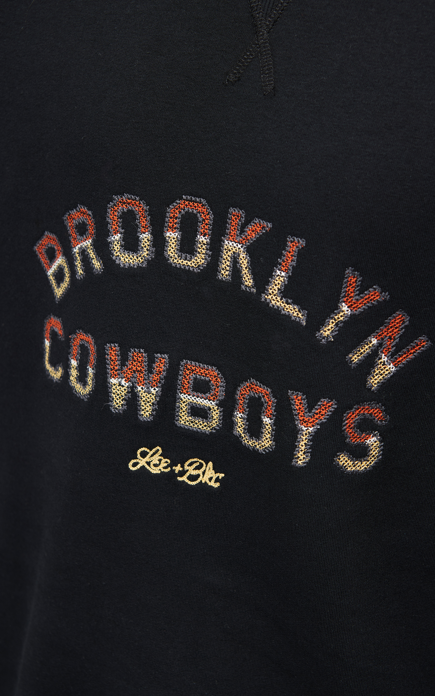 Lee x BKc Cowboys Graphic Sweatshirt (Black) – The Brooklyn Circus