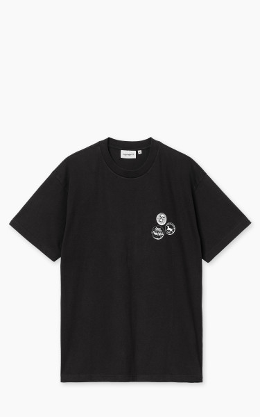 Carhartt WIP S/S Pins T-Shirt Black/White