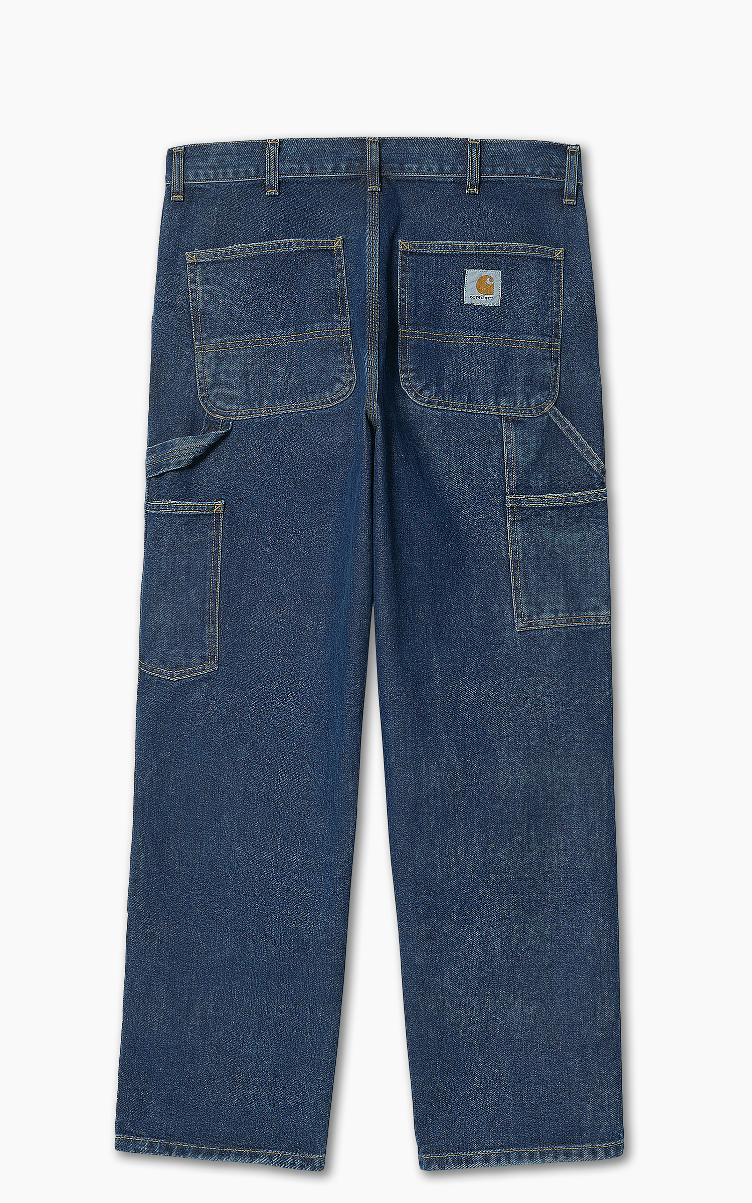 Carhartt WIP Double Knee Pant Smith Denim Stone Washed Blue | Cultizm